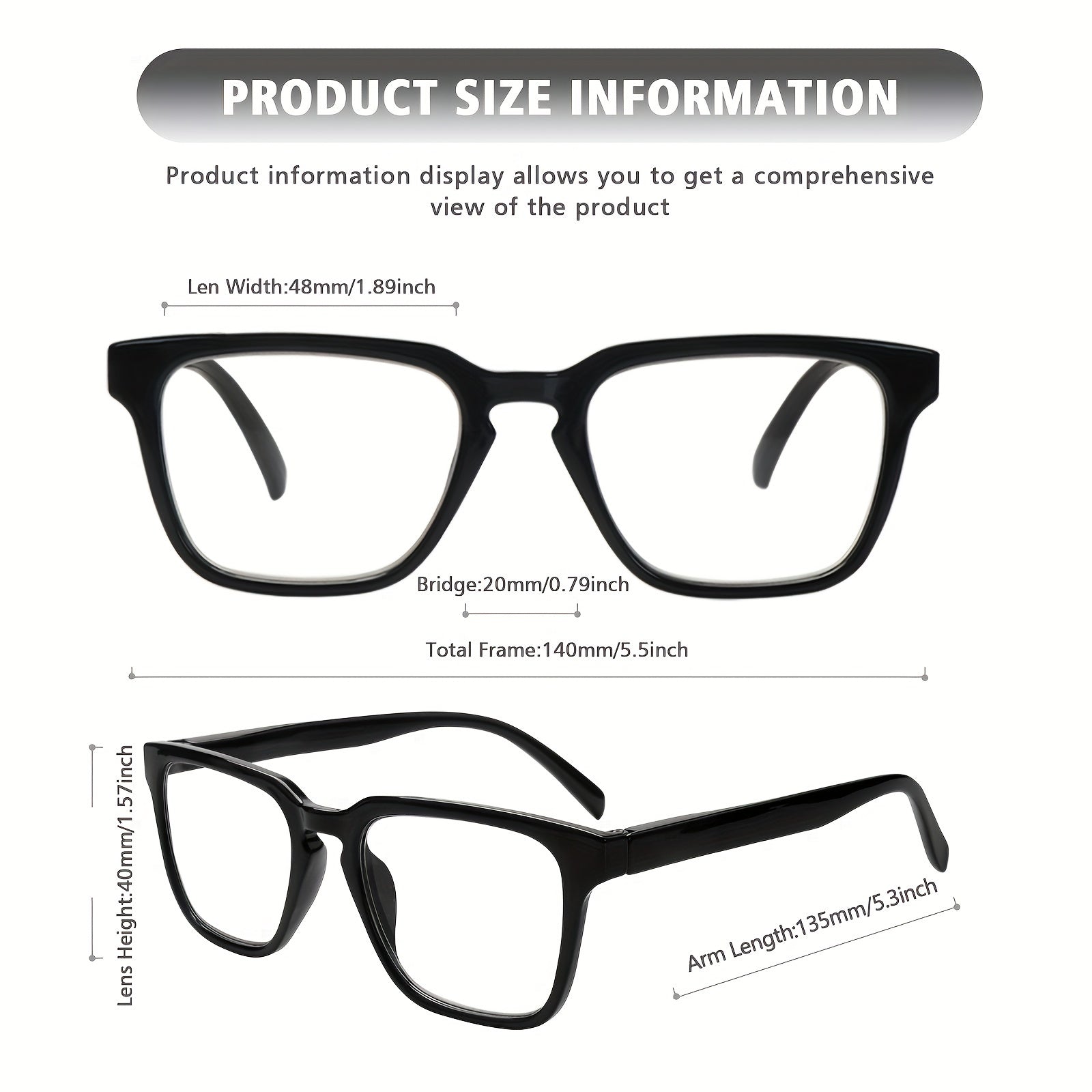 KERECSEN 5 Pack Reading Glasses Blue Light Blocking Fashion Frame with Comfortable Spring Hinge Readers Anti Glare UV Eyeglasses Reduce Eye Strain and Fatigue for Women and Men