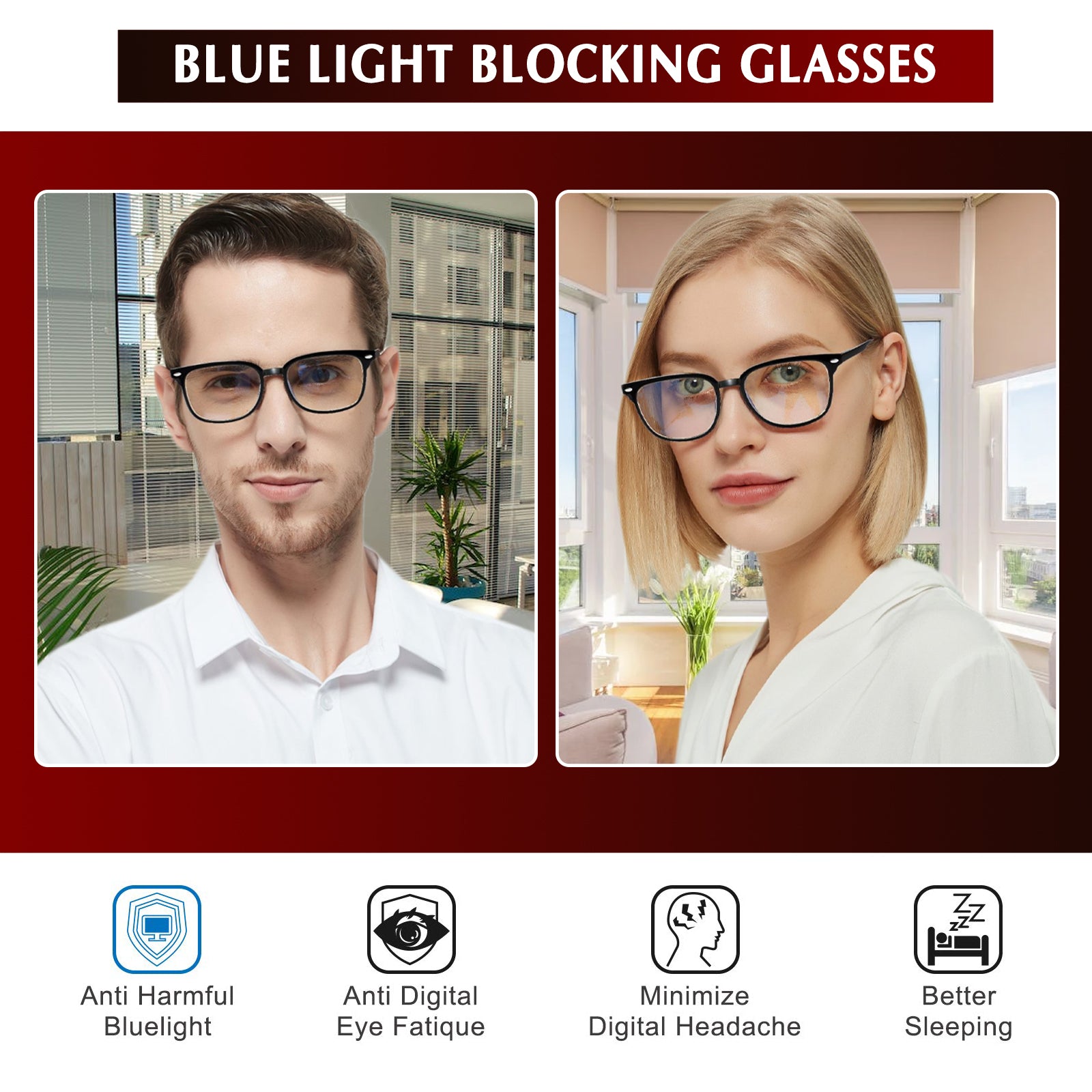 Blue Light Blocking Reading Glasses HN025