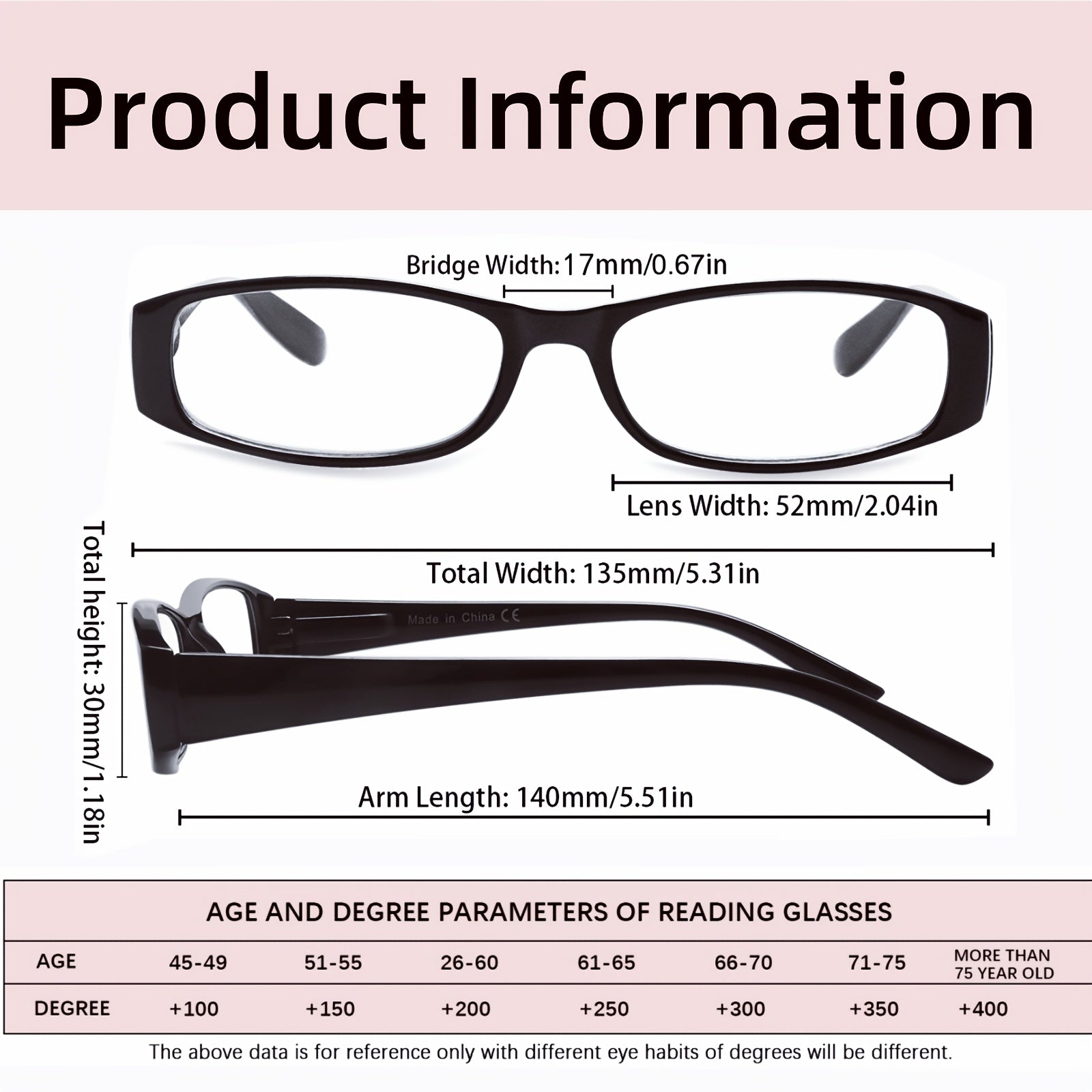 KERECSEN 5pcs Reading Glasses for Women Delicate Narrow Frames Anti-Blue Light Lenses Blue-Light Blocking Computer Readers Rectangle Frame with Spring Hinges Lightweight And Fashionable Eyeglasses Value Eyewear Set