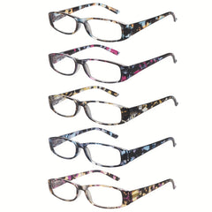 KERECSEN Reading Glasses With Block Blue Light Lense Featuring a Lightweight And Comfortable Frame with Adjustable Spring Hinges, Designed for Women and Men