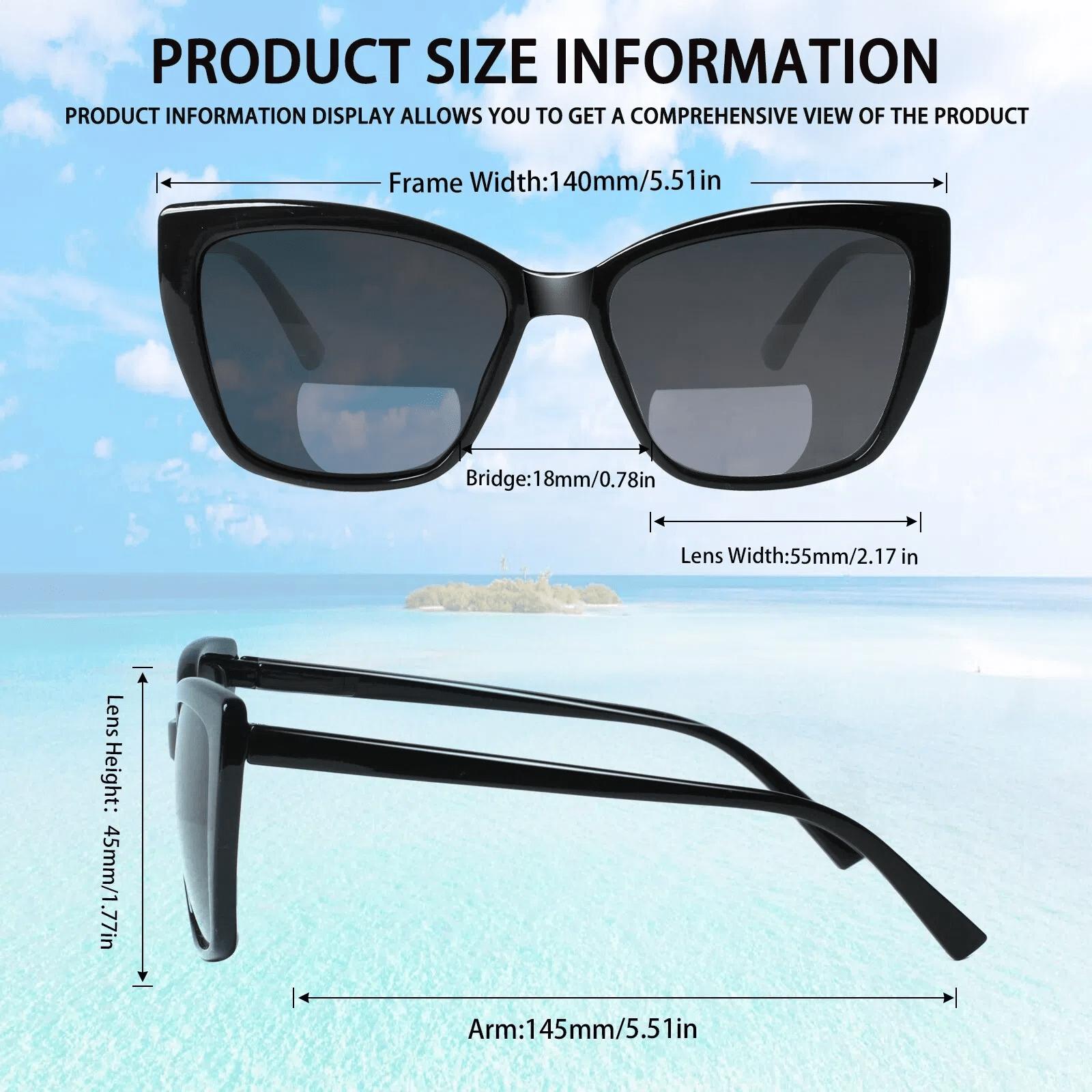 3 Pack Reading Sunglasses for Women UV400 Sun Readers Glasses Spring Hinge Outdoor Sunglasses Vintage Eyeglasses