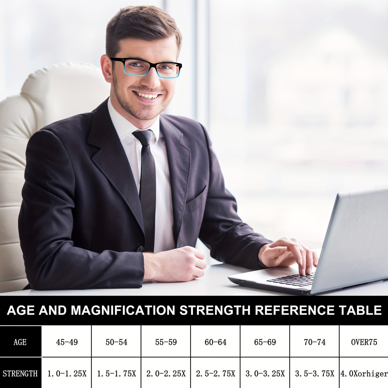 KERECSEN 6-Pair Stylish Blue Light-Blocking Reading Glasses Featuring a Spring Hinge Design And High-Quality Blue Light-Blocking Lenses, These Glasses Are Lightweight And Comfortable to Wear. Perfect for Men Who Use Computers. Great Holiday Gift