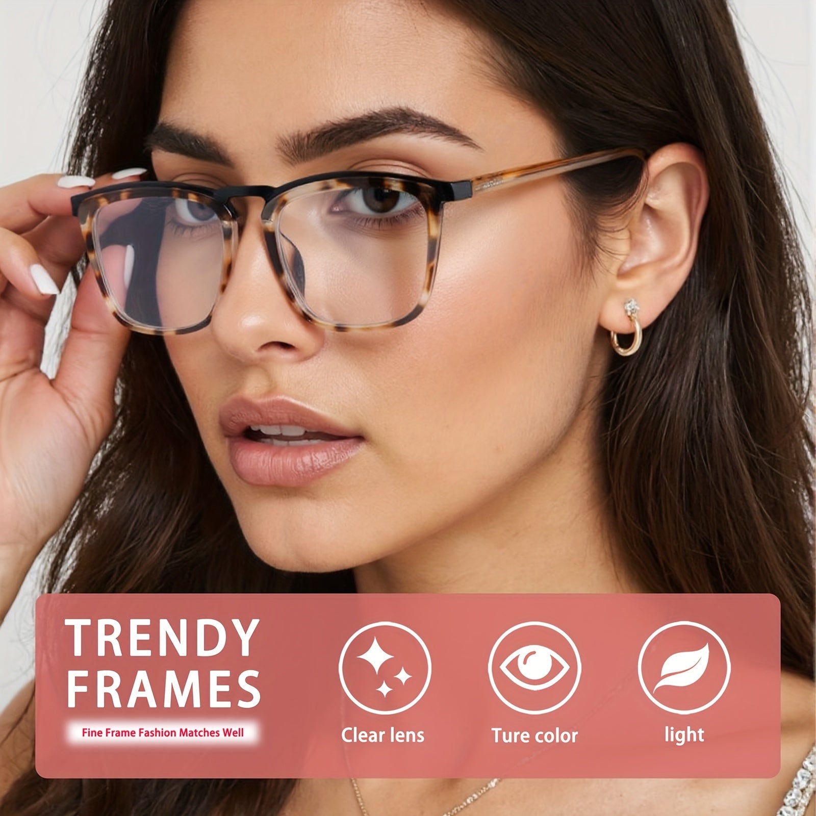 EKRECSEN Set of 3 Anti Blue Light Reading Glasses - Tortoiseshell Metal Frame, Flexible, with Triple-Functional Lenses. Elegant Glasses for Both Men And Women, Ideal for Reading. High-Quality, Comfortable Unisex Glasses for Winter 2025