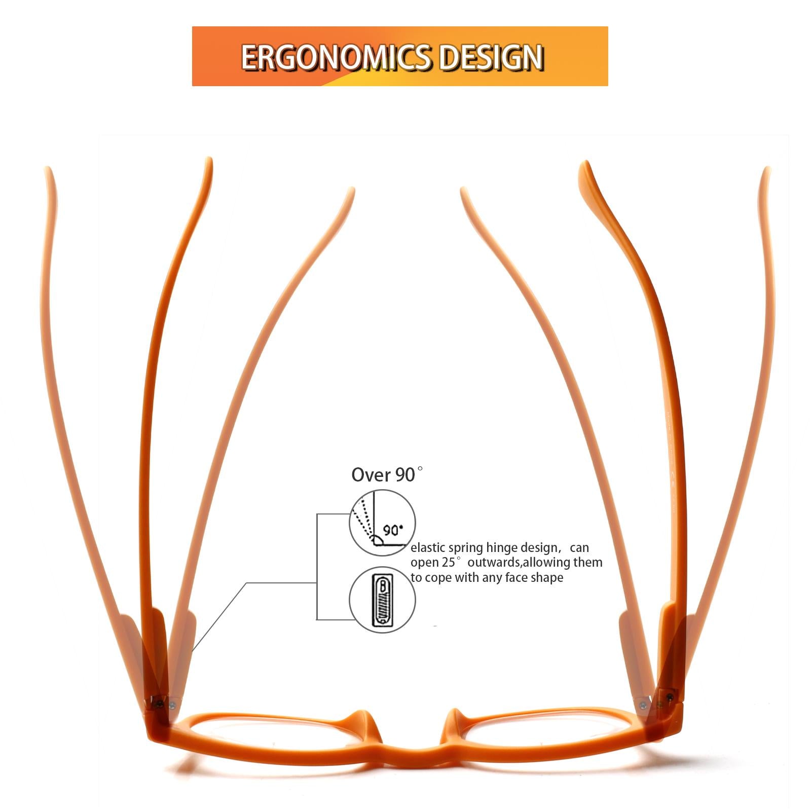 6 Pack Reading Sunglasses for Women and Man Sun Readers Glasses Spring Hinge Outdoor Sunglasses