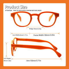 6 Pack Reading Sunglasses for Women and Man Sun Readers Glasses Spring Hinge Outdoor Sunglasses