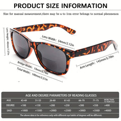 KERECSEN Bifocal Reading Sunglasses With Blue Light blocking Lenses And Spring Hinge Design