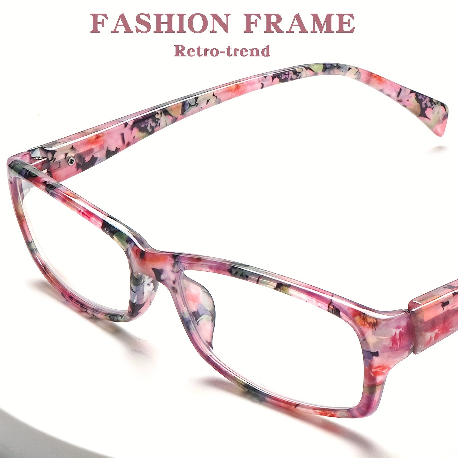 6 PACK Fashionable Anti-blue Light Reading Glasses, Spring Hinges, Specially Designed for Women, Fashionable Accessories, Comfortable Striped Design, Comfortable to Wear. Suitable for Reading, Computer Work, And Daily Commuting.
