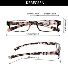 5 Pack Reading Glasses Women's Fashion Printed Pattern Frame Readers 062