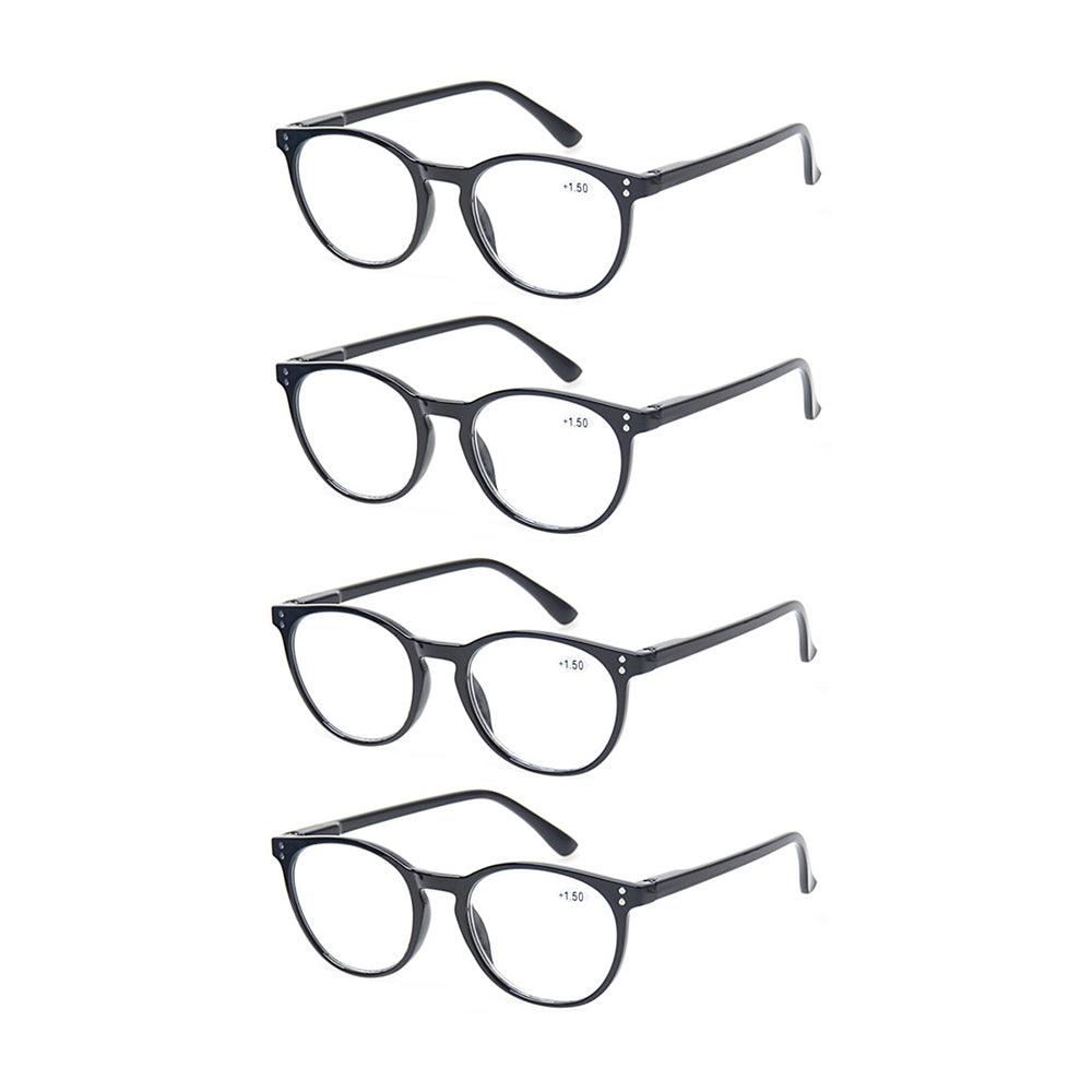 KERECSEN 4 Pack Oval Reading Glasses 169-3 - kerecsen
