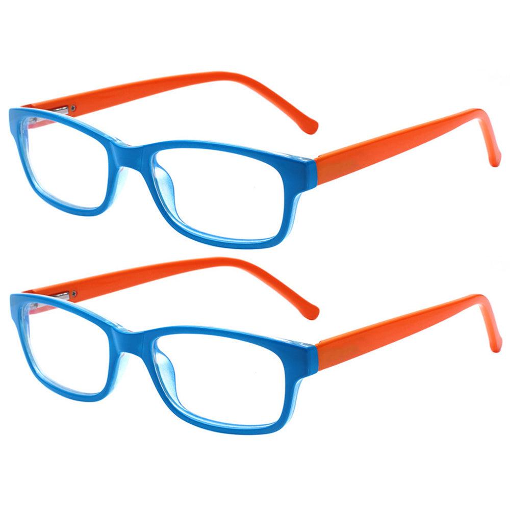 Blue children's glasses