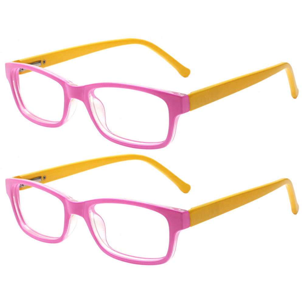 Pink children's glasses