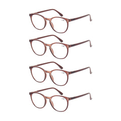 KERECSEN 4 Pack Oval Reading Glasses 169-3 - kerecsen