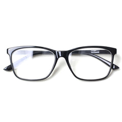 Reading Glasses for Men and Women with Classic Rectangular Lenses 246 Black