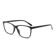 Reading Glasses for Men and Women with Classic Rectangular Lenses 246 Black